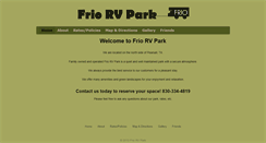 Desktop Screenshot of friorvpark.com